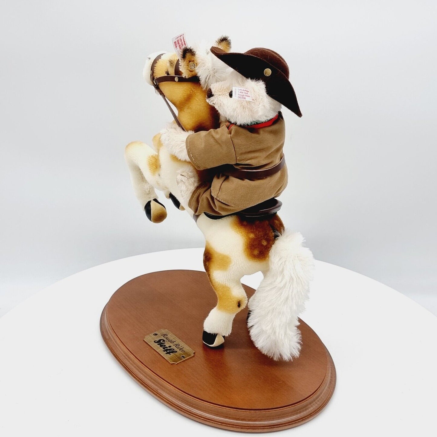 Steiff 038457 Rough Rider limitiert 1858 aus 2008 18 cm und 30 cm Mohair