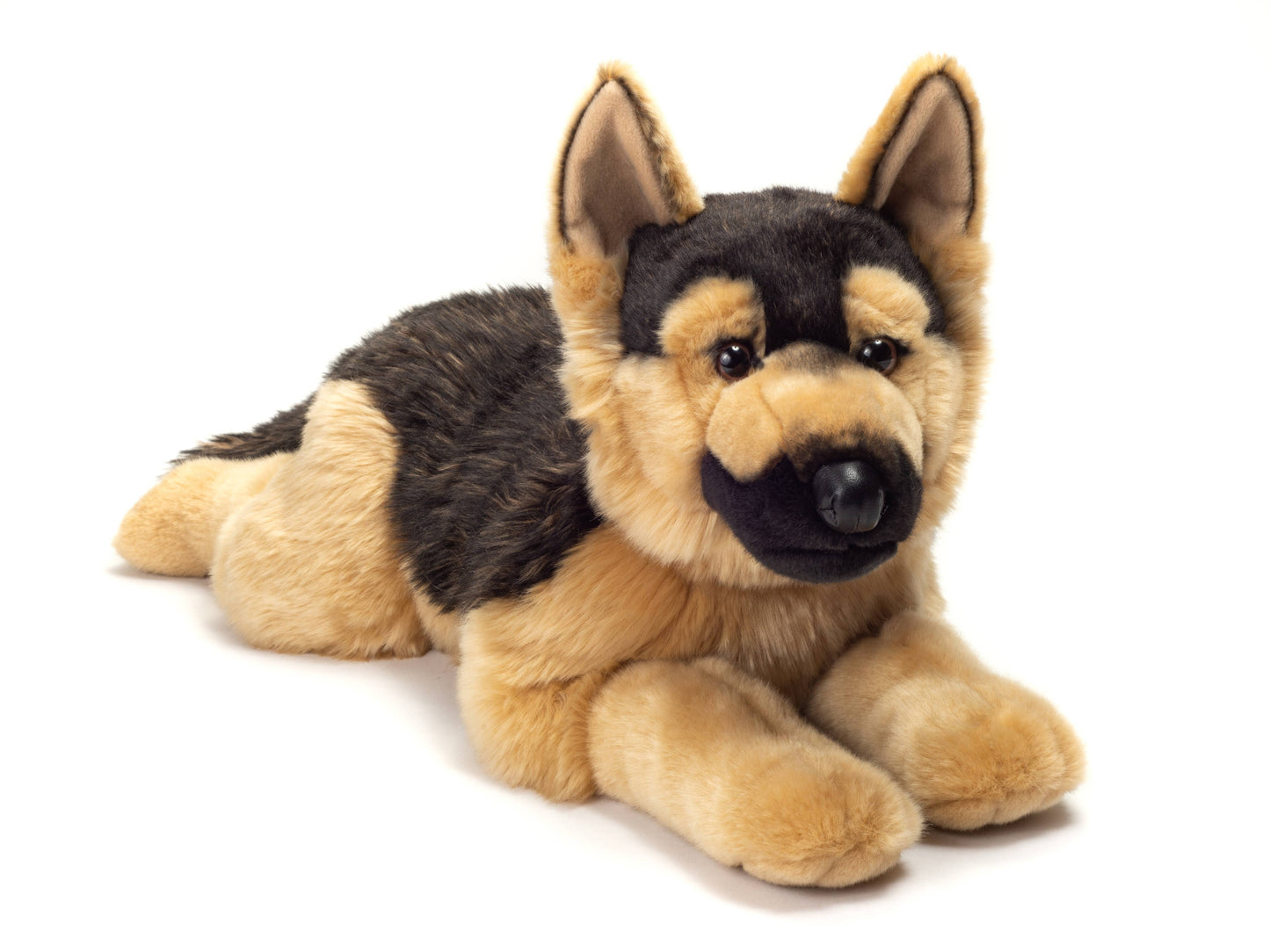 Schäferhund liegend 60 cm - Plüschtier - Stofftier
