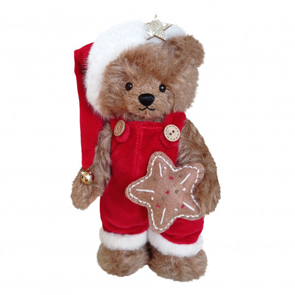 Hermann Teddy Original Teddybär Weihnachtsbär Waldemar 21 cm 148821