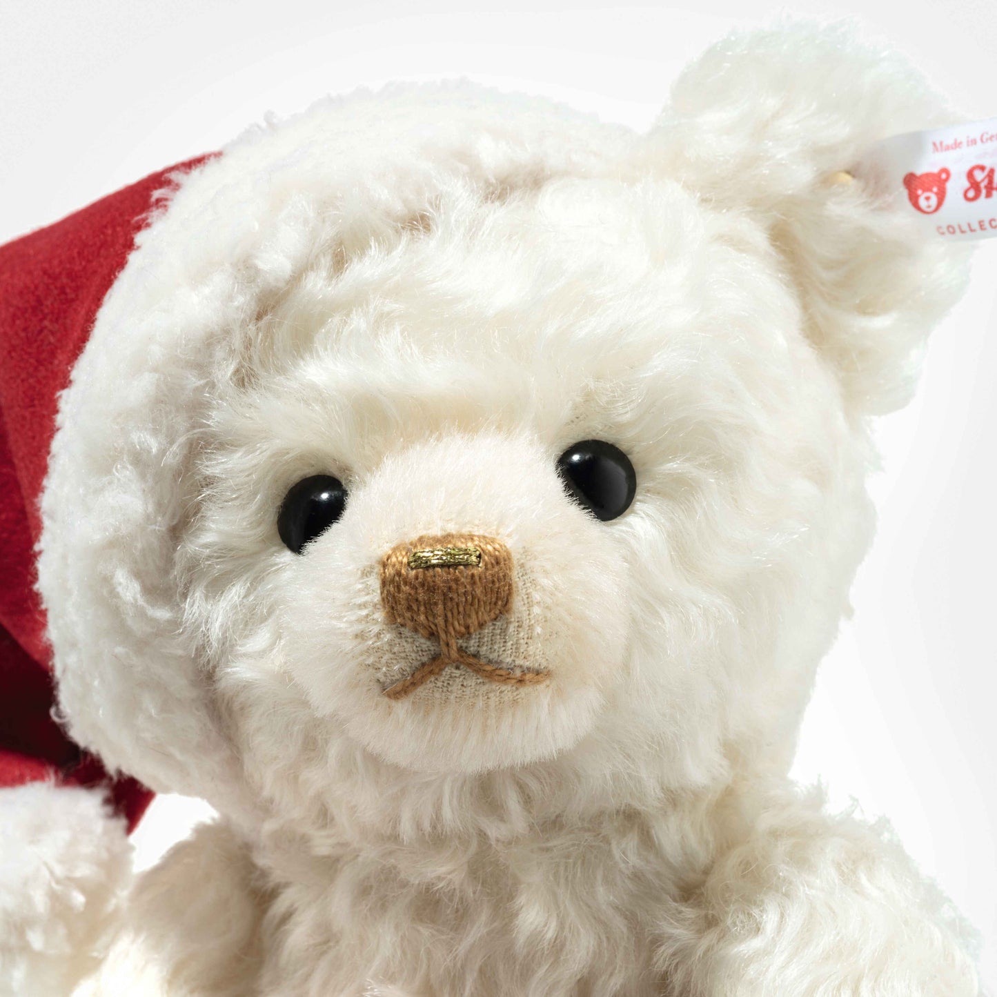 Steiff 005879 Santa Teddybär mit Licht 29 cm