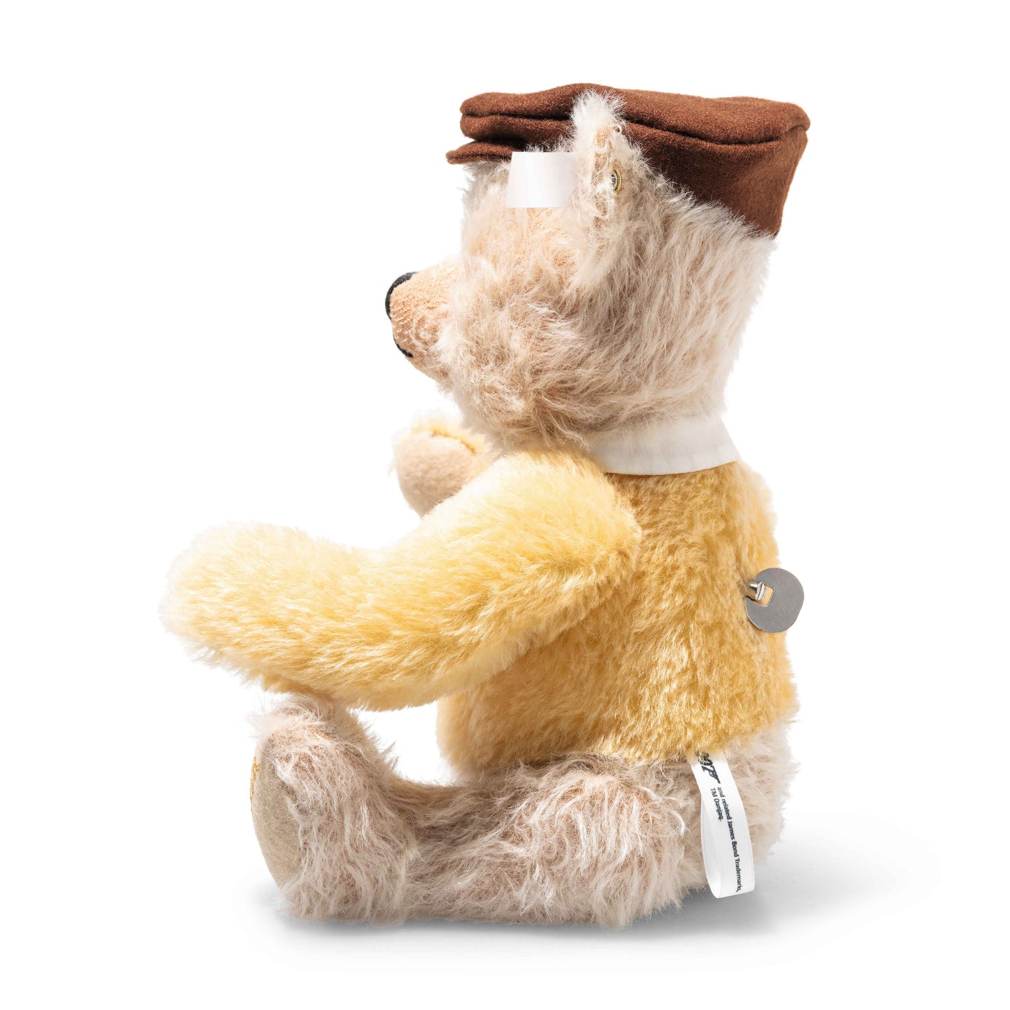 Steiff 007644 007 Auric Goldfinger Teddybär Bösewichte
