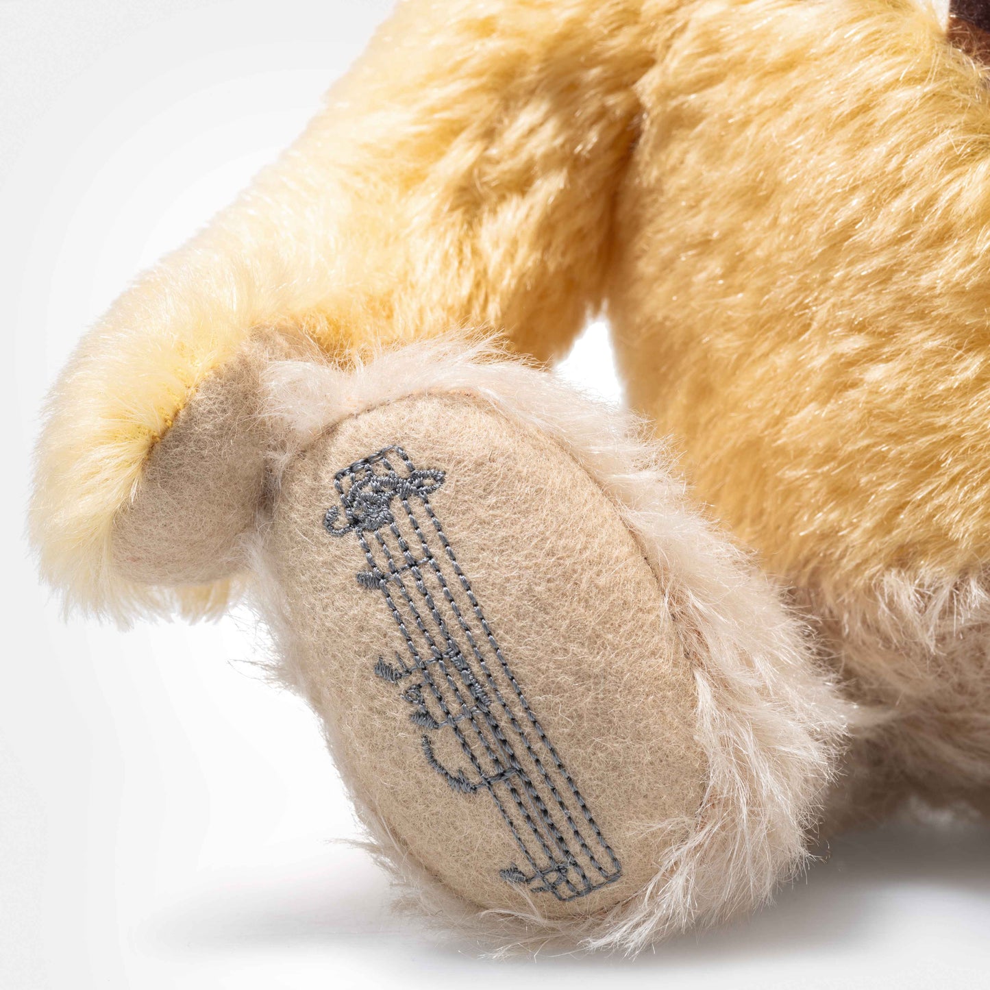 Steiff 007644 007 Auric Goldfinger Teddybär Bösewichte