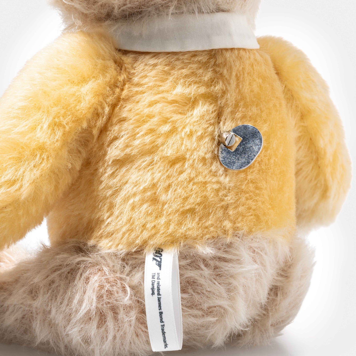 Steiff 007644 007 Auric Goldfinger Teddybär Bösewichte