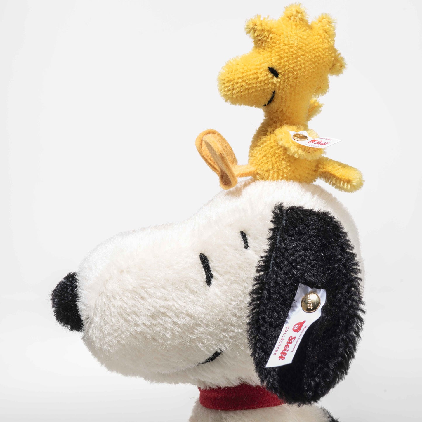 Steiff 356148 Snoopy mit Woodstock 75. Jubiläum 30 cm