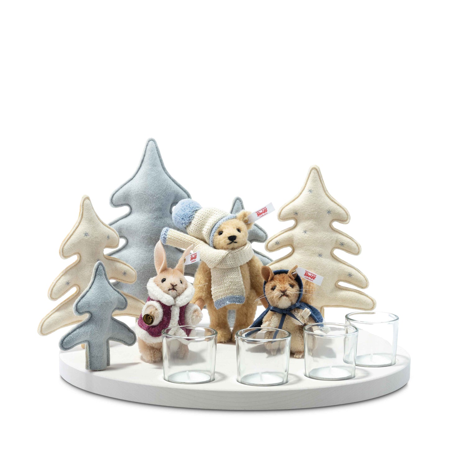 Steiff Winter Wonderland Set 007163 limitiert 1225 aus 2021 Mohair