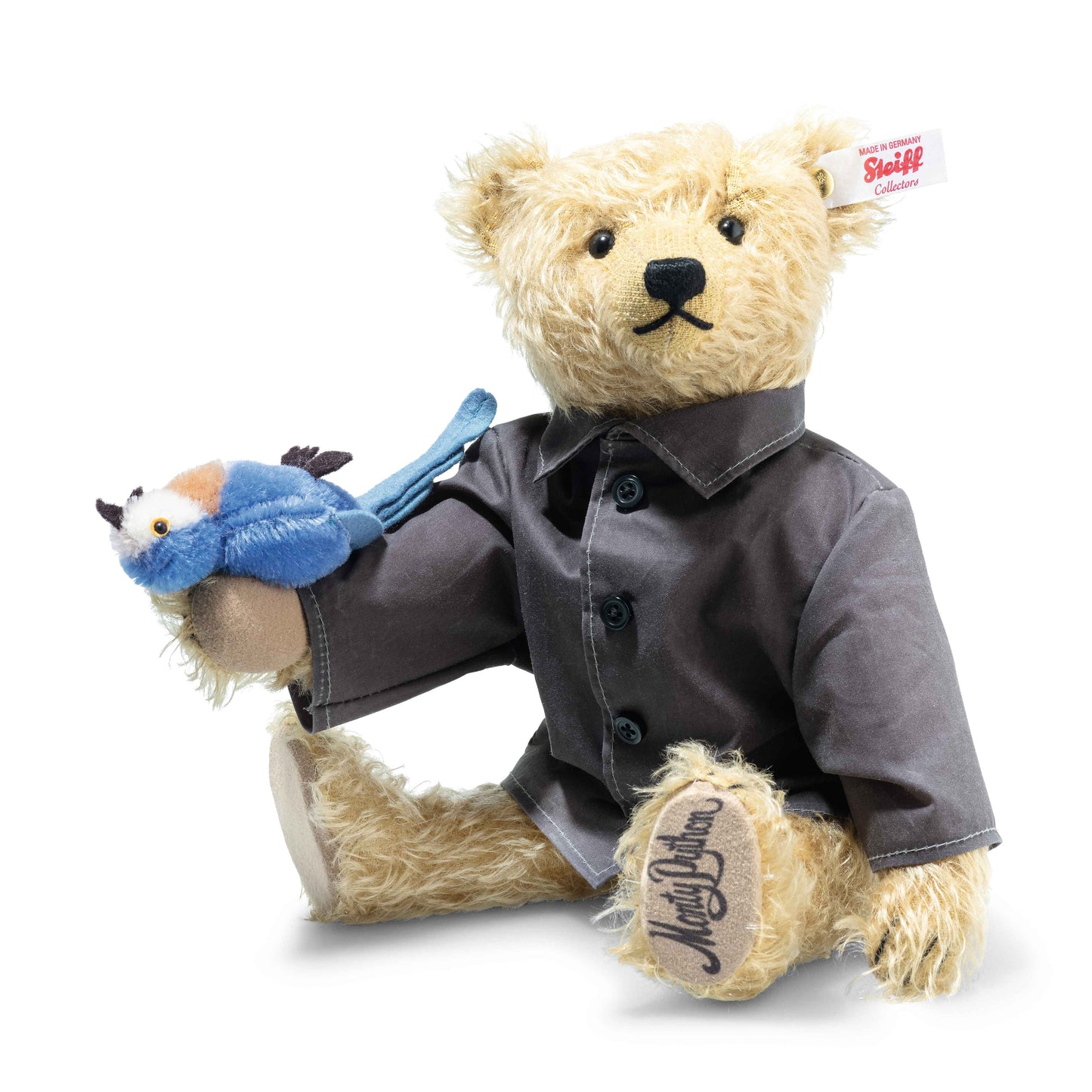 Steiff 691522 Teddybär Monty Python Toter Papagei-Sketch 28 cm