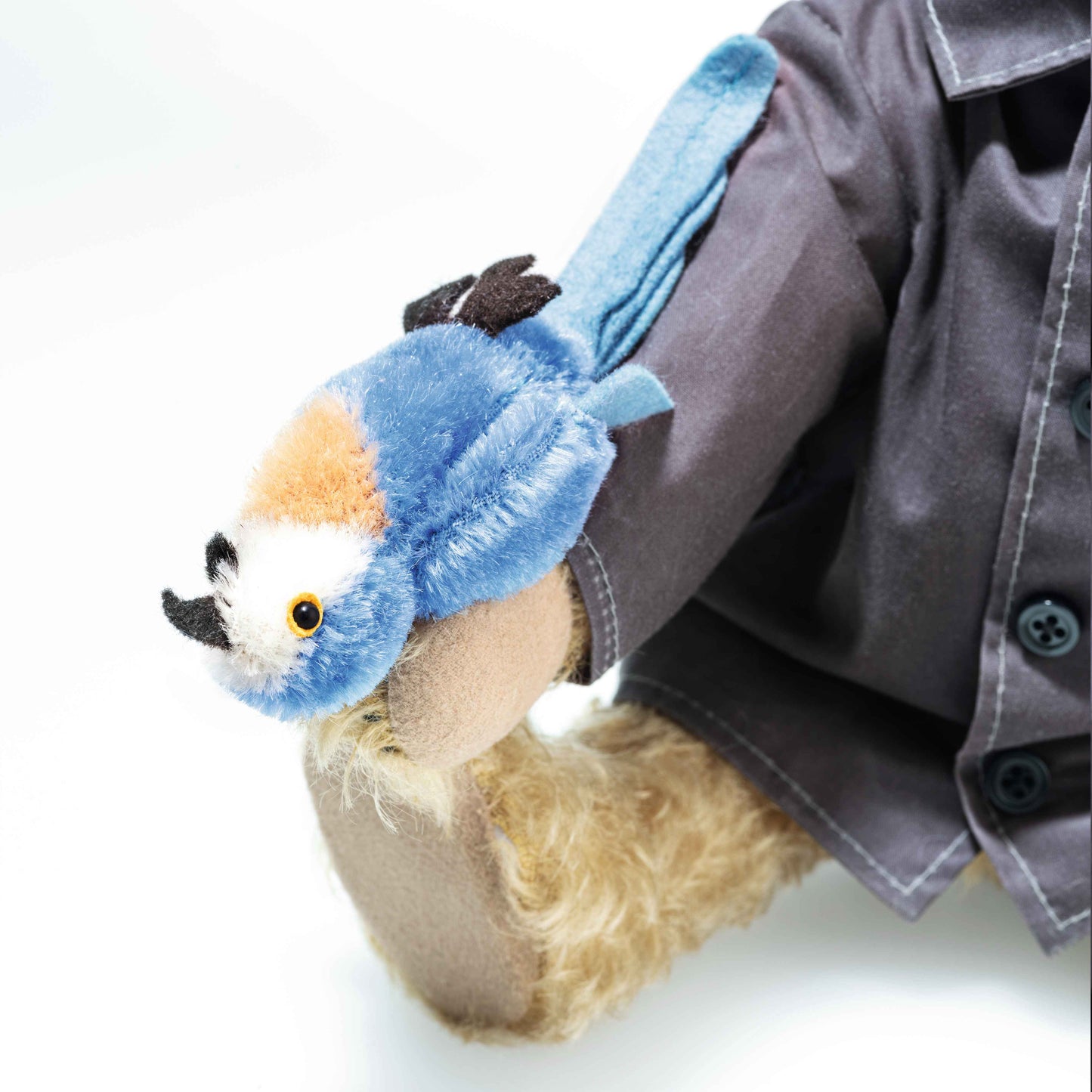 Steiff 691522 Teddybär Monty Python Toter Papagei-Sketch 28 cm