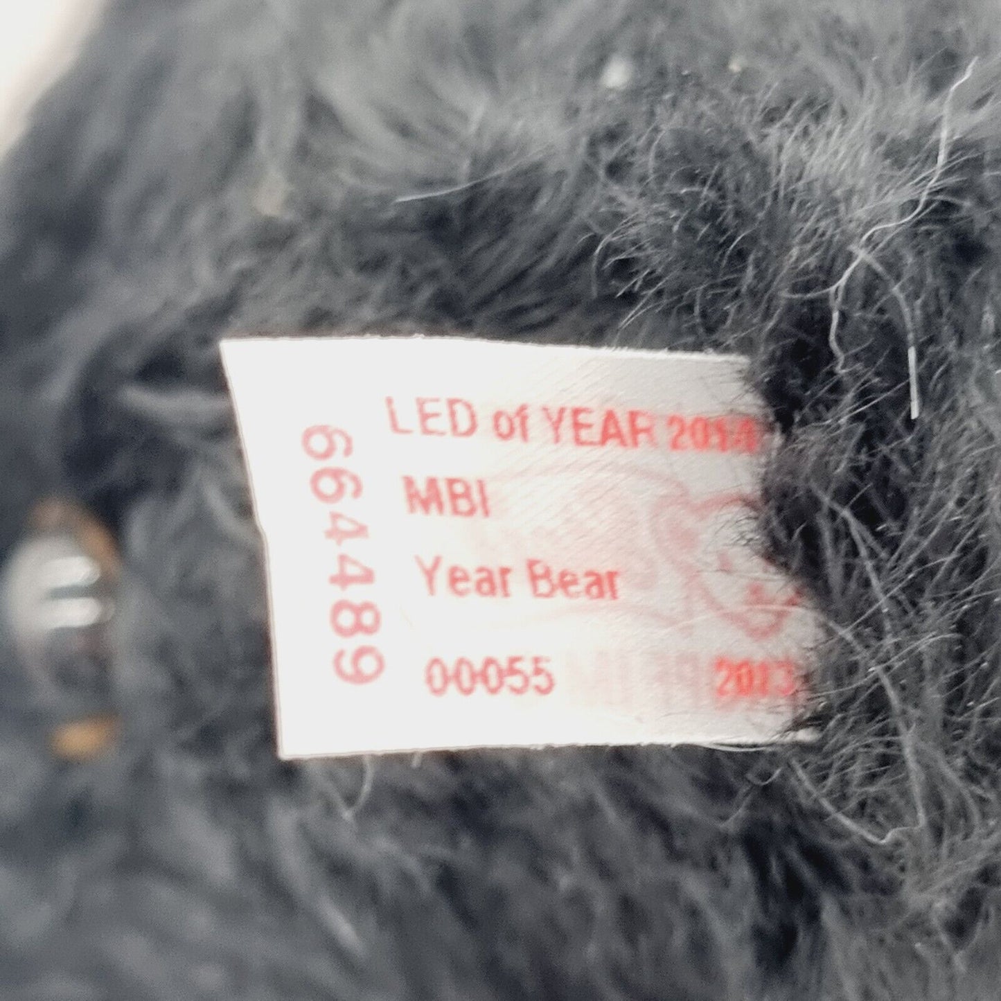 Steiff Danbury Mint 664489 Teddybär Year Bear 2014 limitiert 2014 31cm Mohair