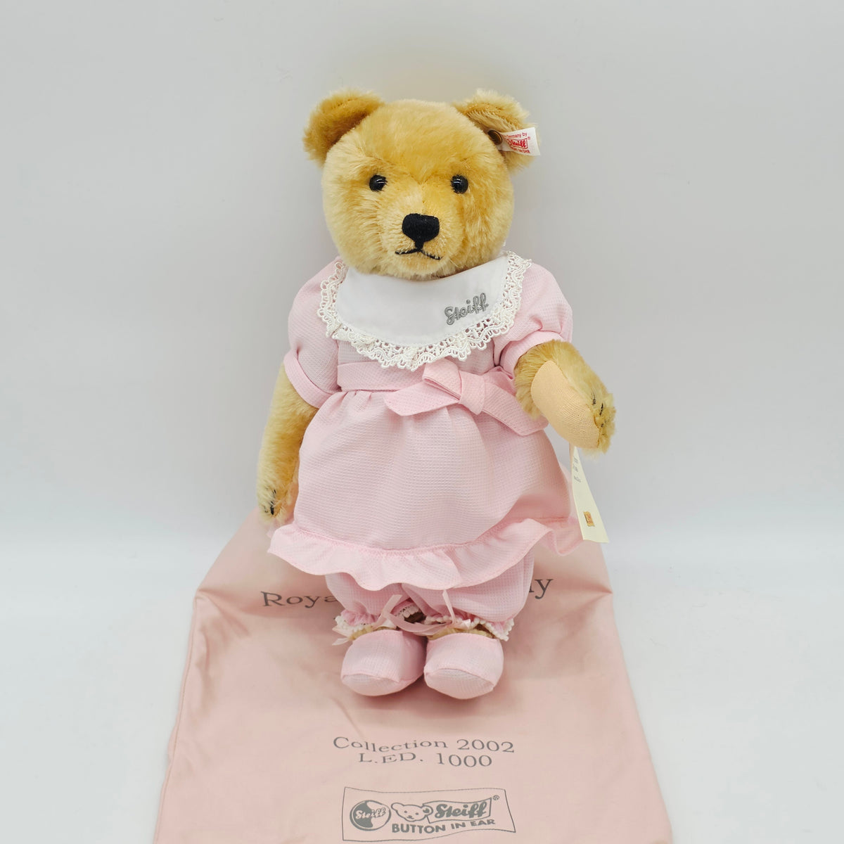 Steiff 675751 Royal Baby Teddy 100 Years Jahr 2002 limitiert