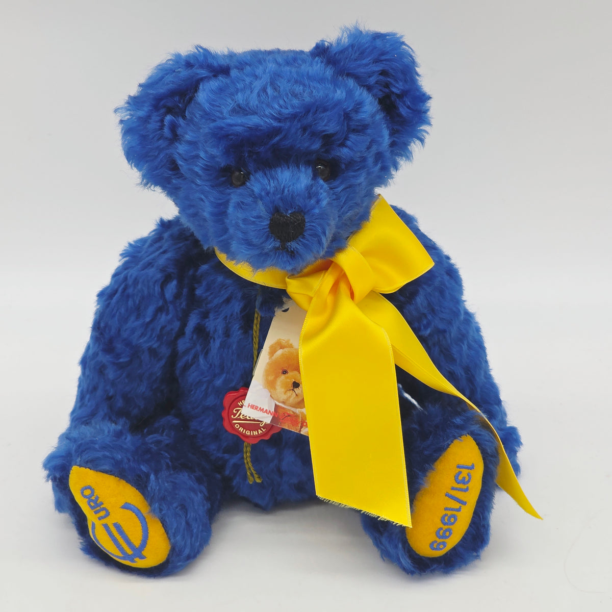 Hermann Teddy Original Teddybär Euro Jahr limitiert 1999