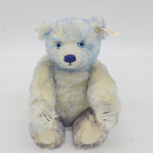 Steiff 670367 Teddybär blau aus Set Hello Good-Bye Mohair 22 cm