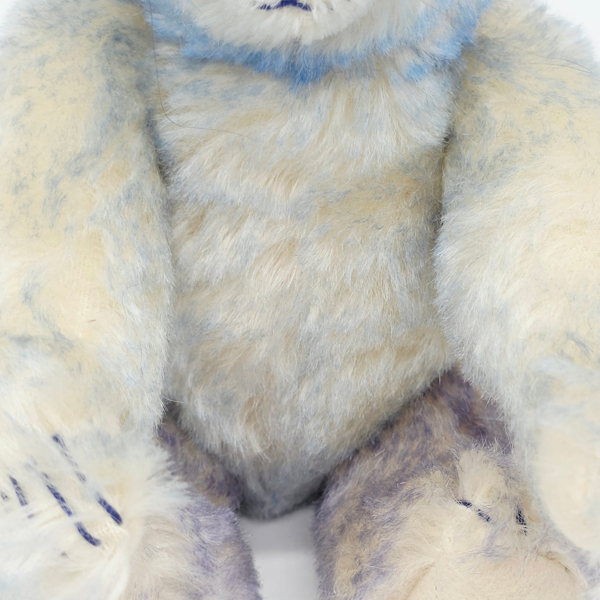 Steiff 670367 Teddybär blau aus Set Hello Good-Bye Mohair 22 cm
