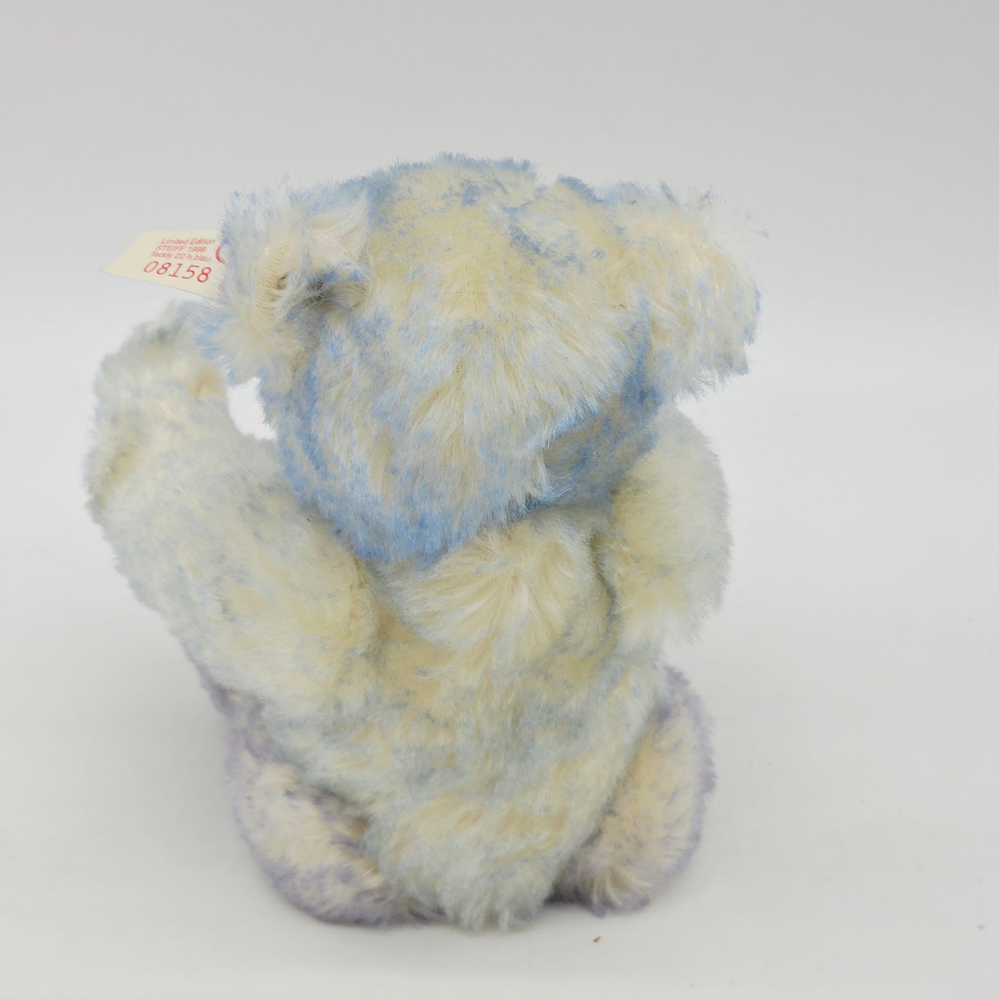 Steiff 670367 Teddybär blau aus Set Hello Good-Bye Mohair 22 cm
