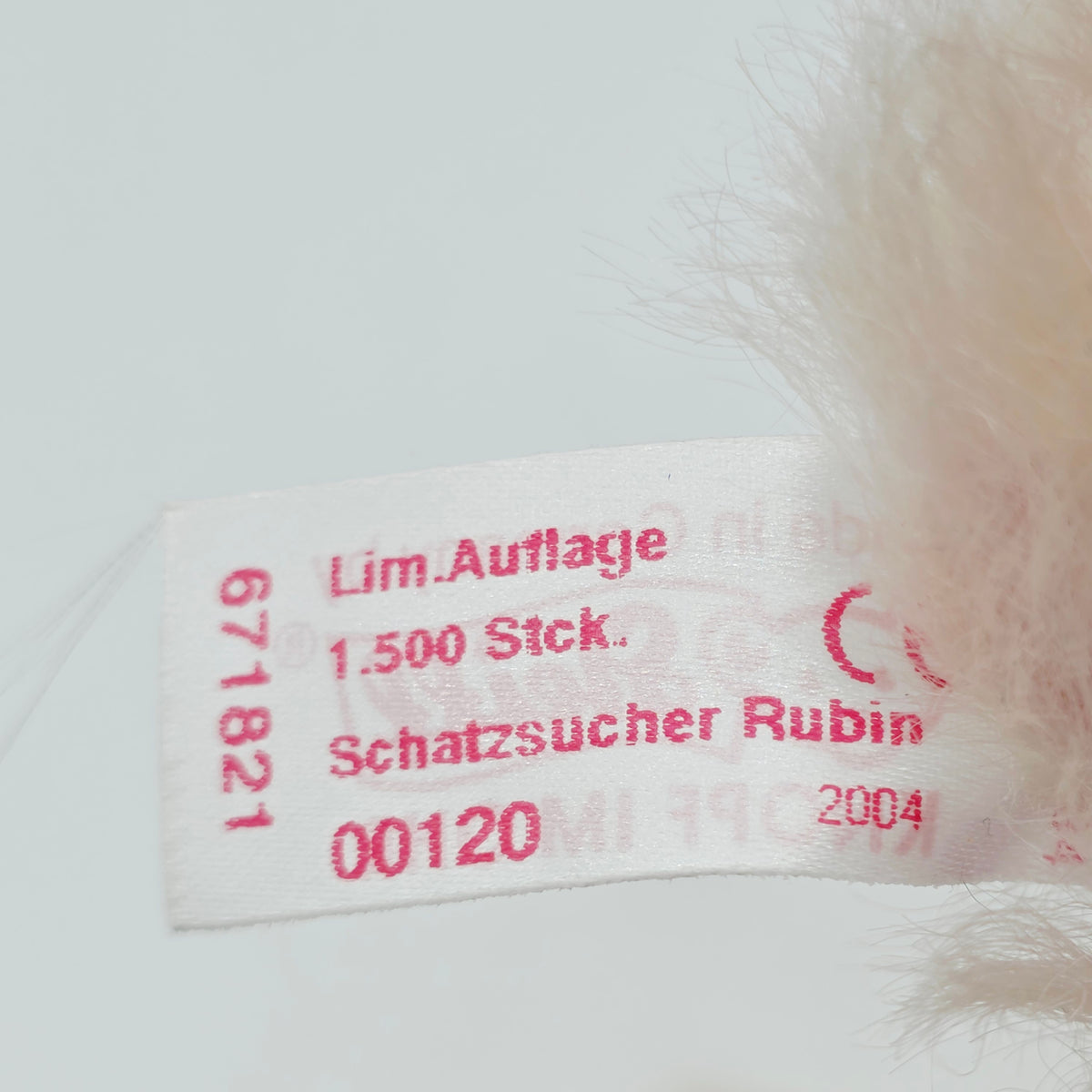 Steiff 671821 Teddybär Die Schatzsucher Rubin limitiert 1500 aus 2004 30 cm