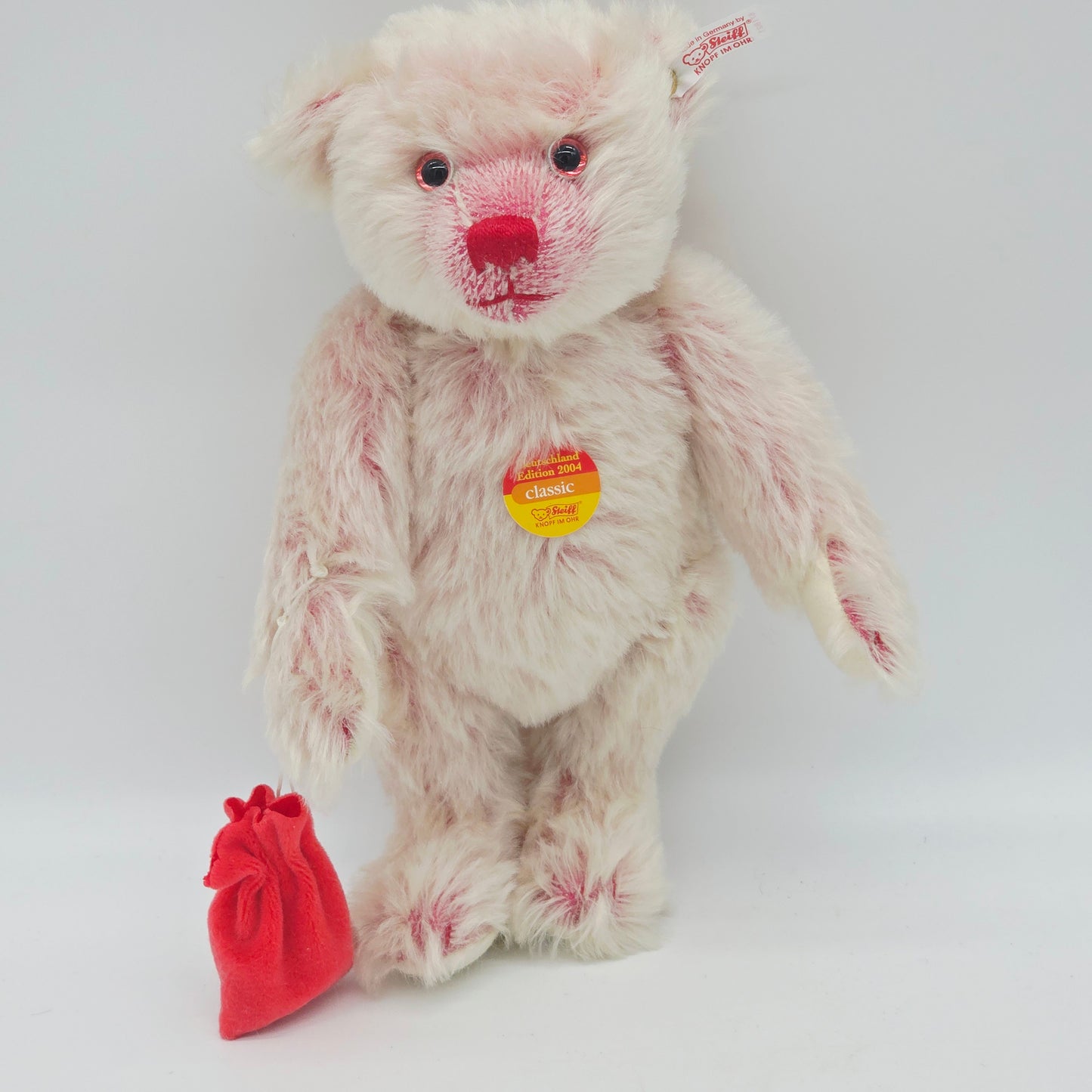 Steiff 671821 Teddybär Die Schatzsucher Rubin limitiert 1500 aus 2004 30 cm