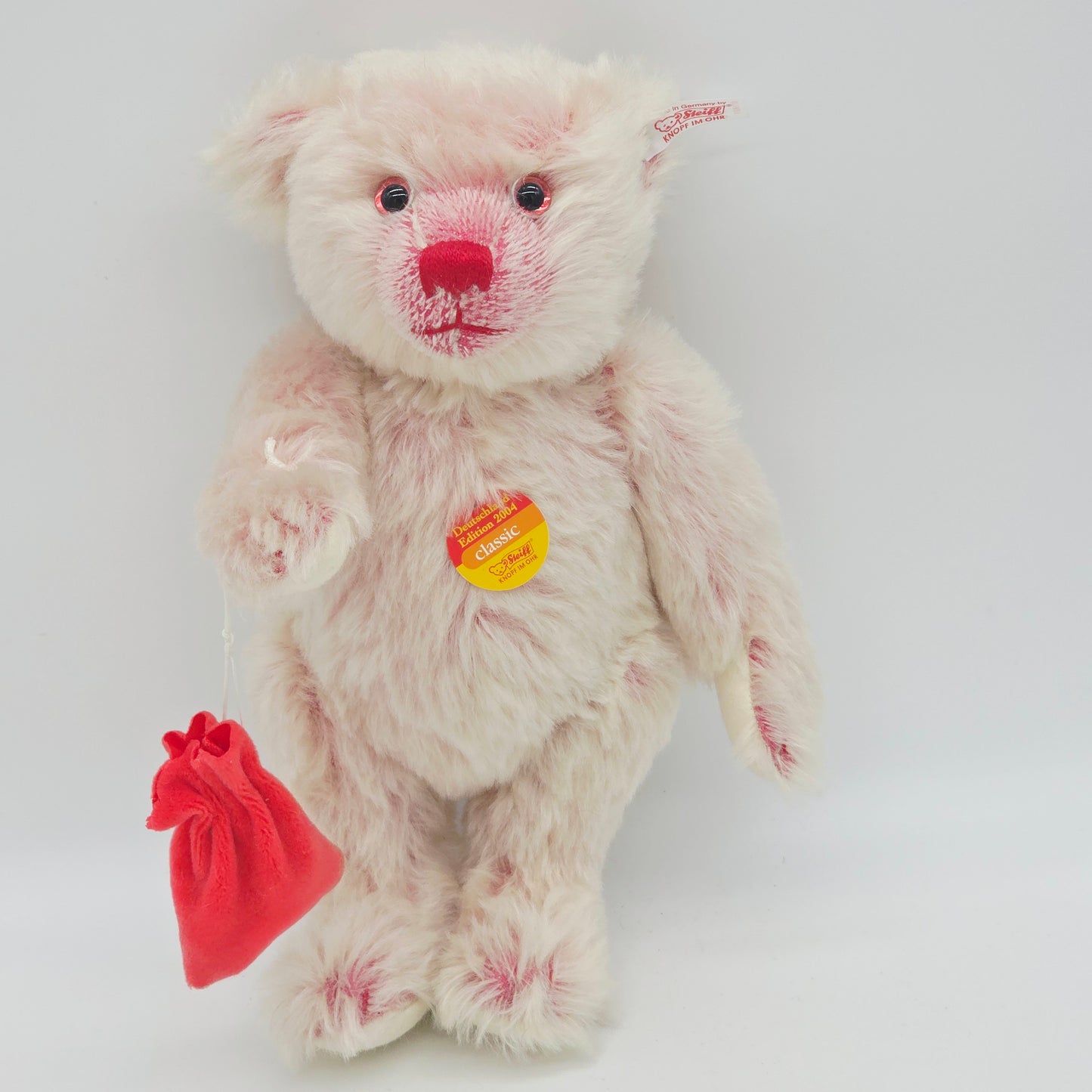 Steiff 671821 Teddybär Die Schatzsucher Rubin limitiert 1500 aus 2004 30 cm