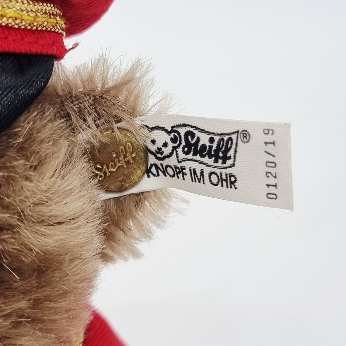 Steiff 0120/19 Teddybär Bandmaster Golden Age of the Circus
