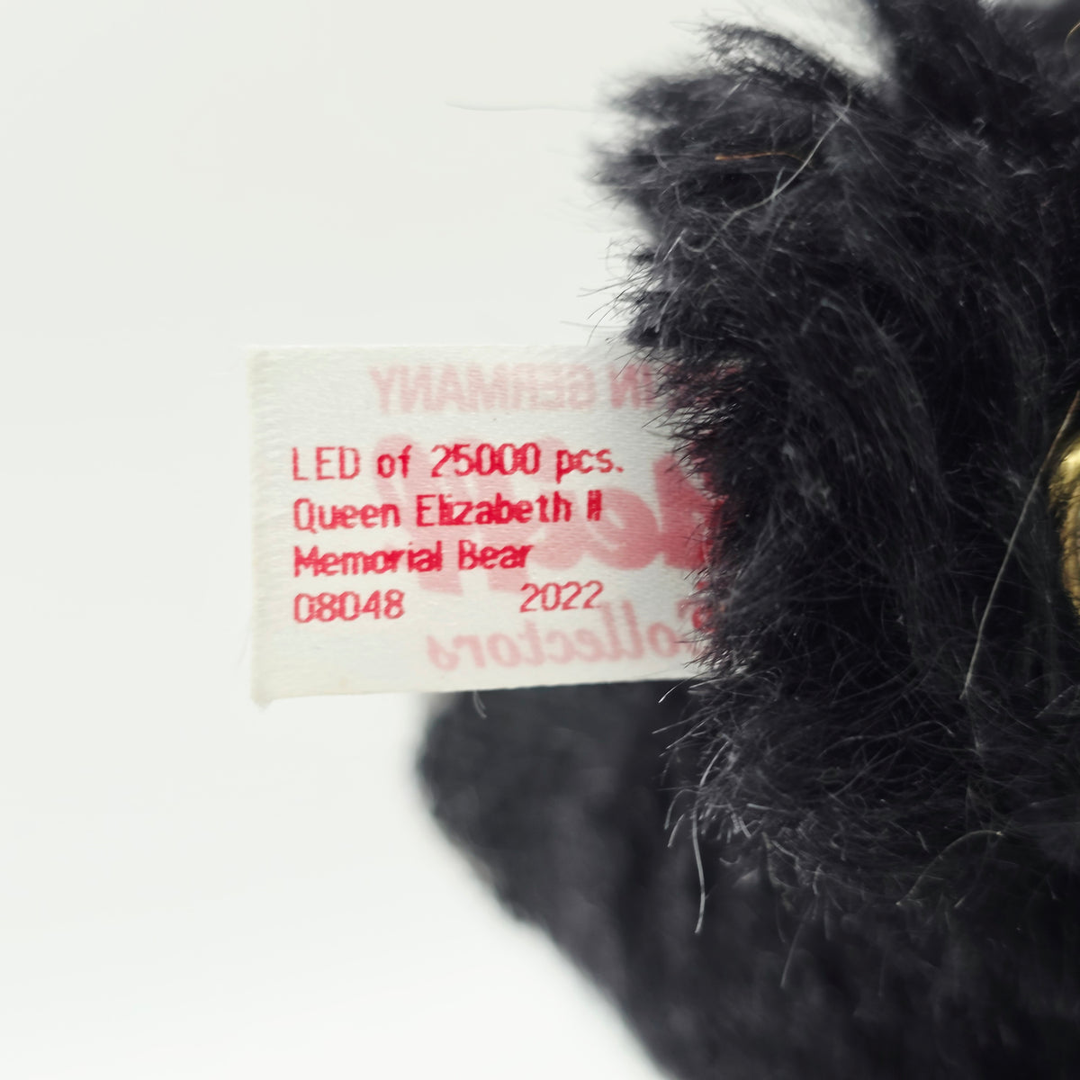 Steiff 664519 The Queen Elizabeth Memorial Teddybär 30 cm limitiert Danbury Mint