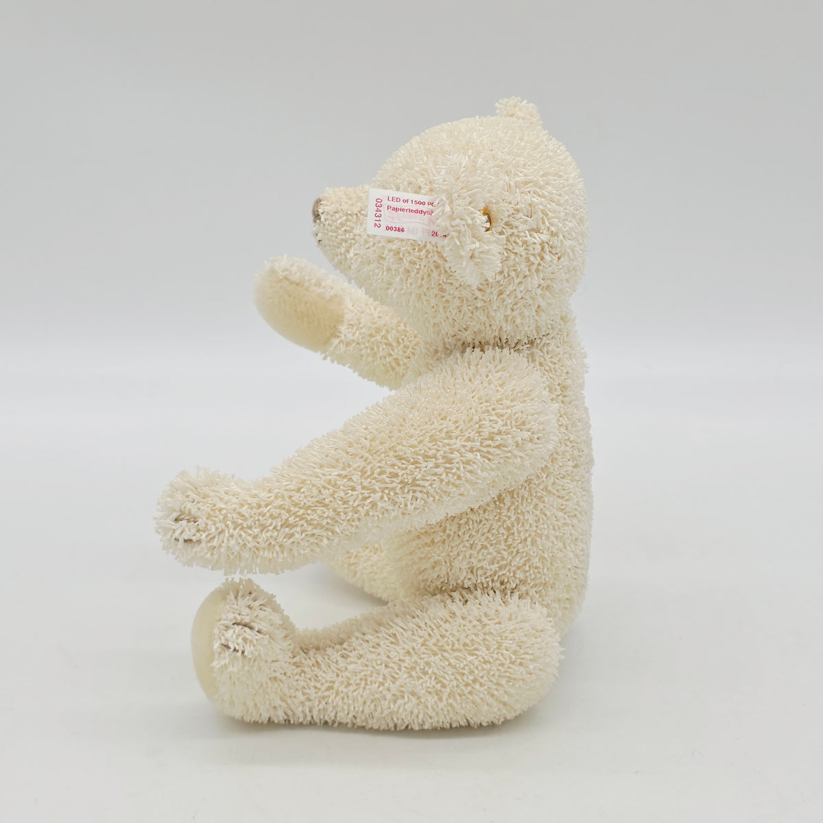 Steiff 034312 Papierteddybär limitiert 1500 aus 2014 28 cm Papierplüsch