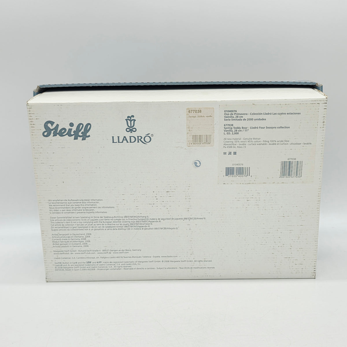 Steiff 676345 Teddybär Lladro Herbst limitiert 2000 aus 2008 28 cm Mohair