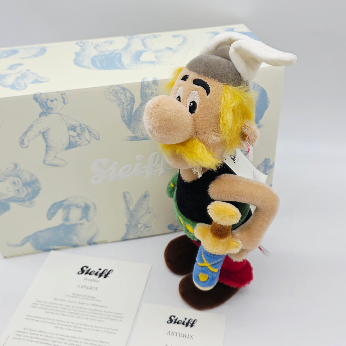 Steiff 674464 Asterix exklusiv für Europa limitiert Jahr 2017