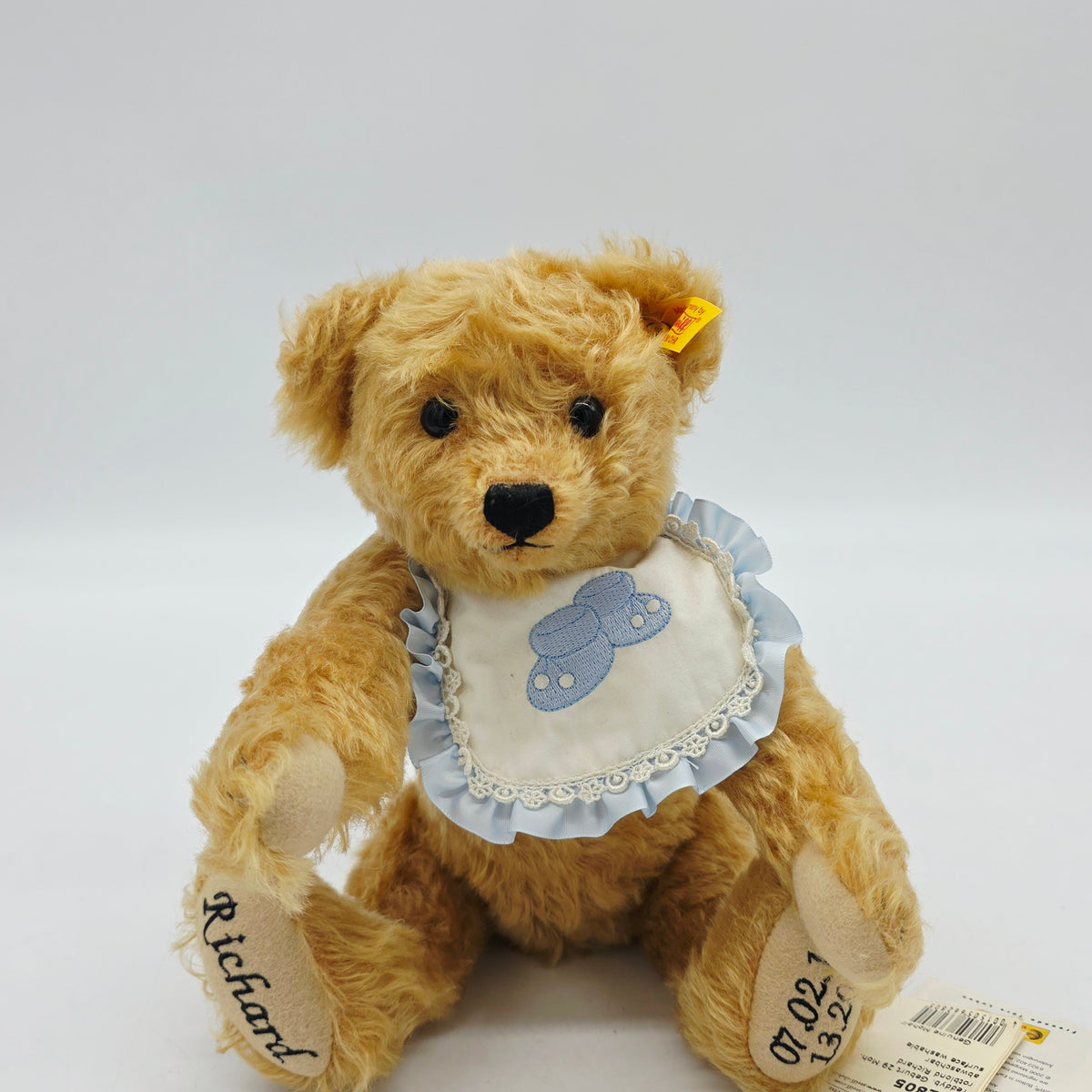 Steiff 662805 Teddybär Richard Geburt 29 cm Mohair