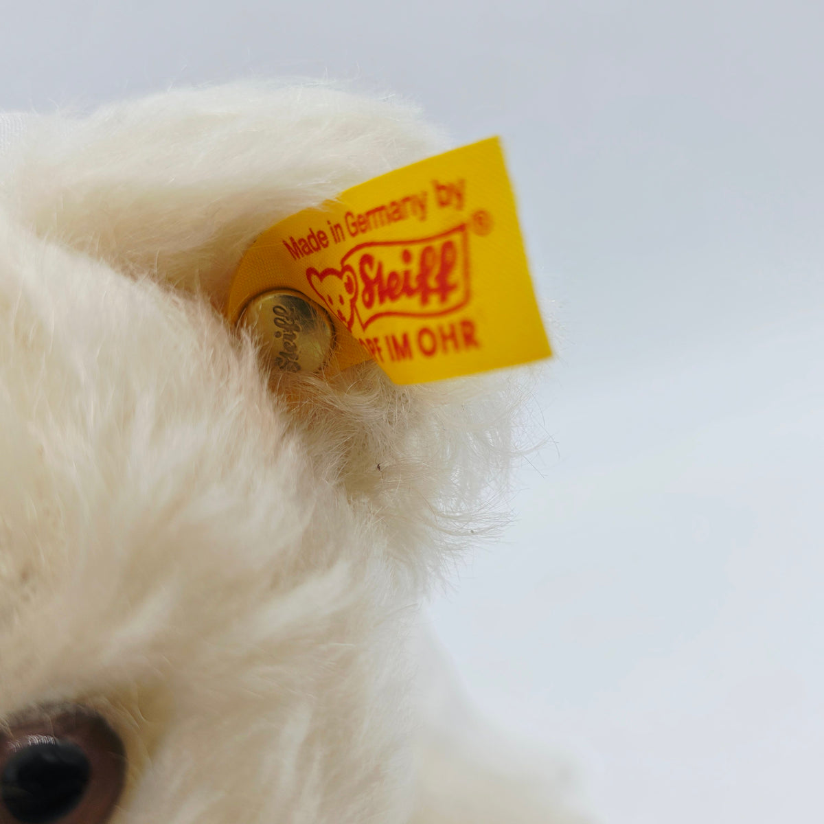 Steiff 662812 Braut Teddybär Margarete mit Schleier blond Mohair
