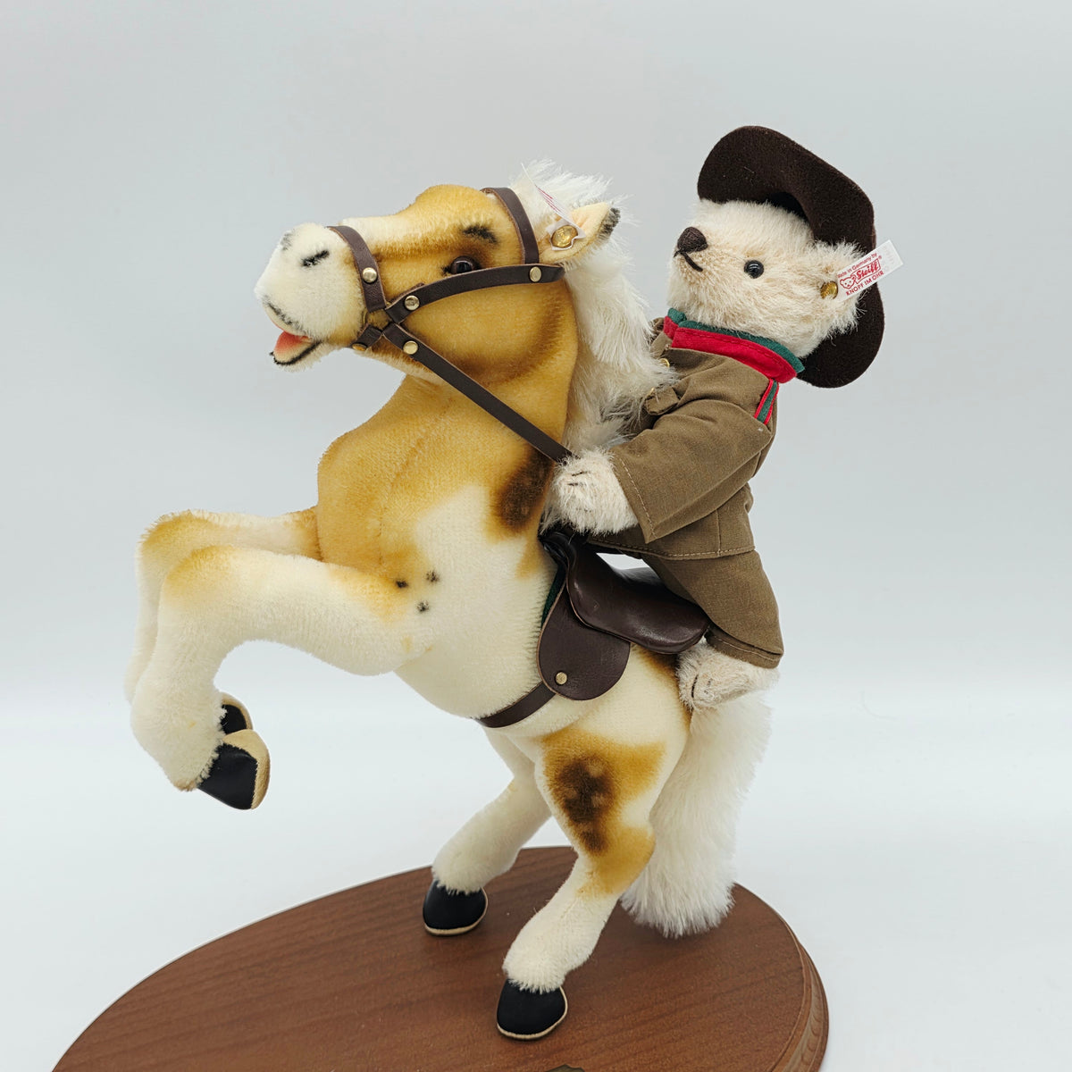 Steiff 038457 Teddybär Rough Rider limitiert 1858 aus 2008 18 cm/30 cm