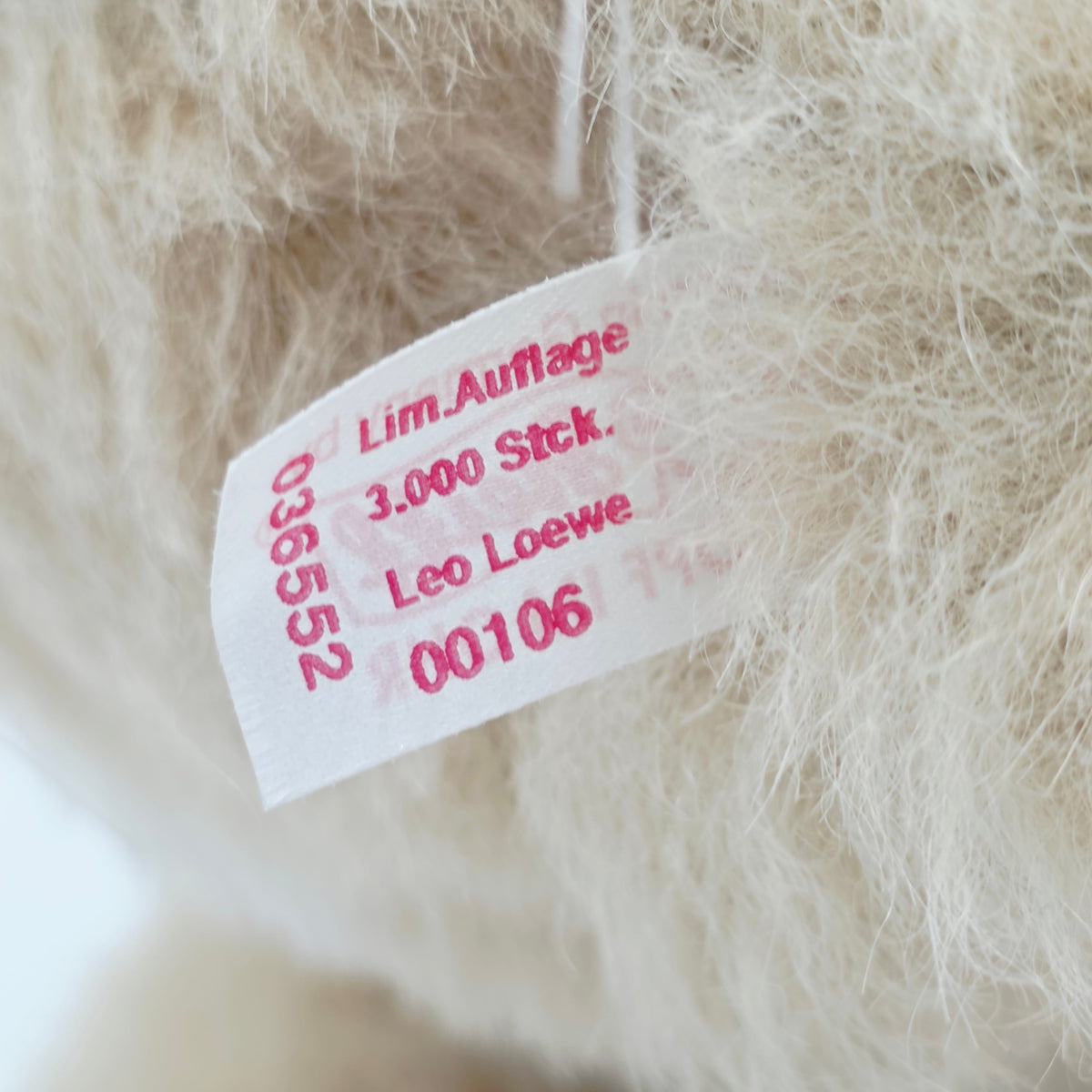 Steiff 036552 Leo Löwe Masterpiece blond 35 cm 2009 limitiert 3000 Exemplare