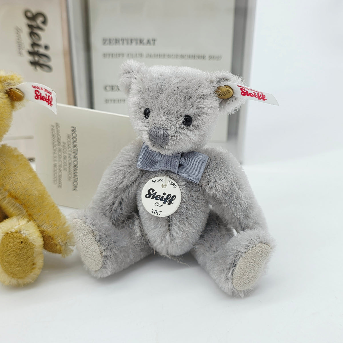 Steiff Club Jahresteddybären Set Jahre 2012, 2015, 2016, 2017