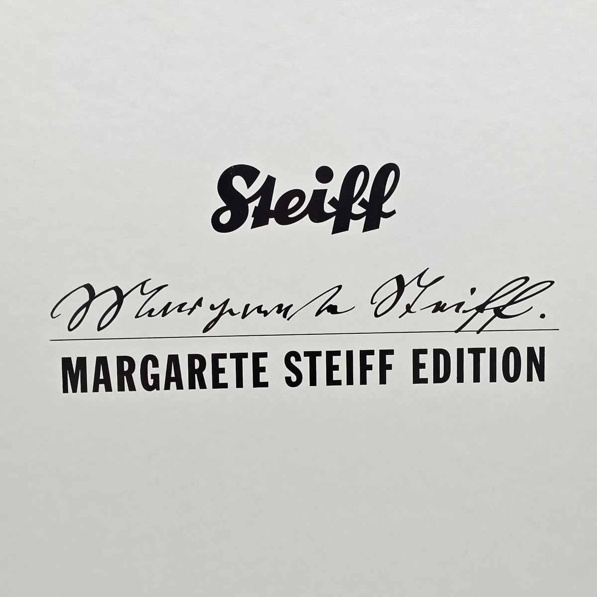 Steiff Originalverpackung Margarete Steiff Edition ohne Teddybär und Zubehör