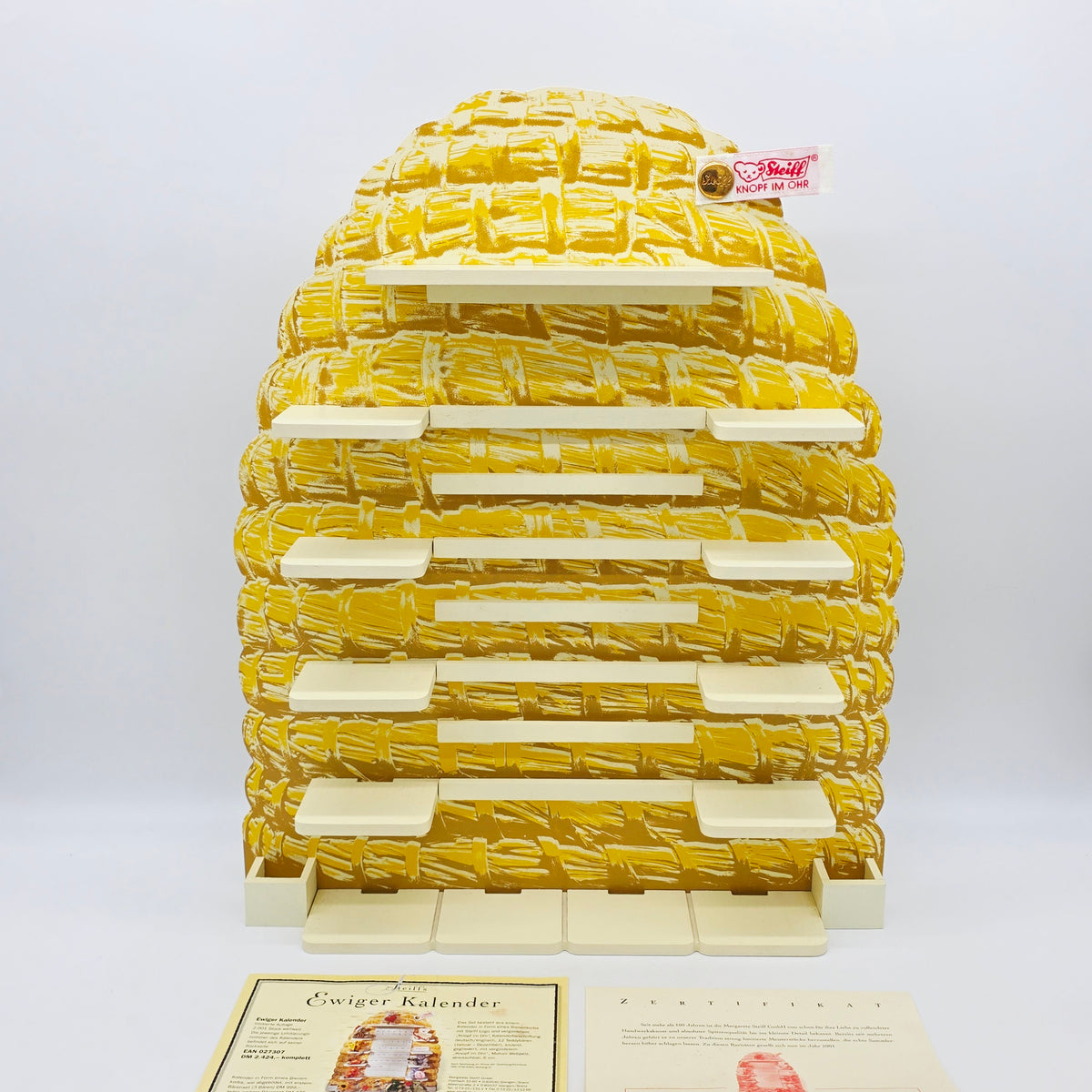 Steiff Ewiger Kalender Bienenstock 58 cm limitiert
