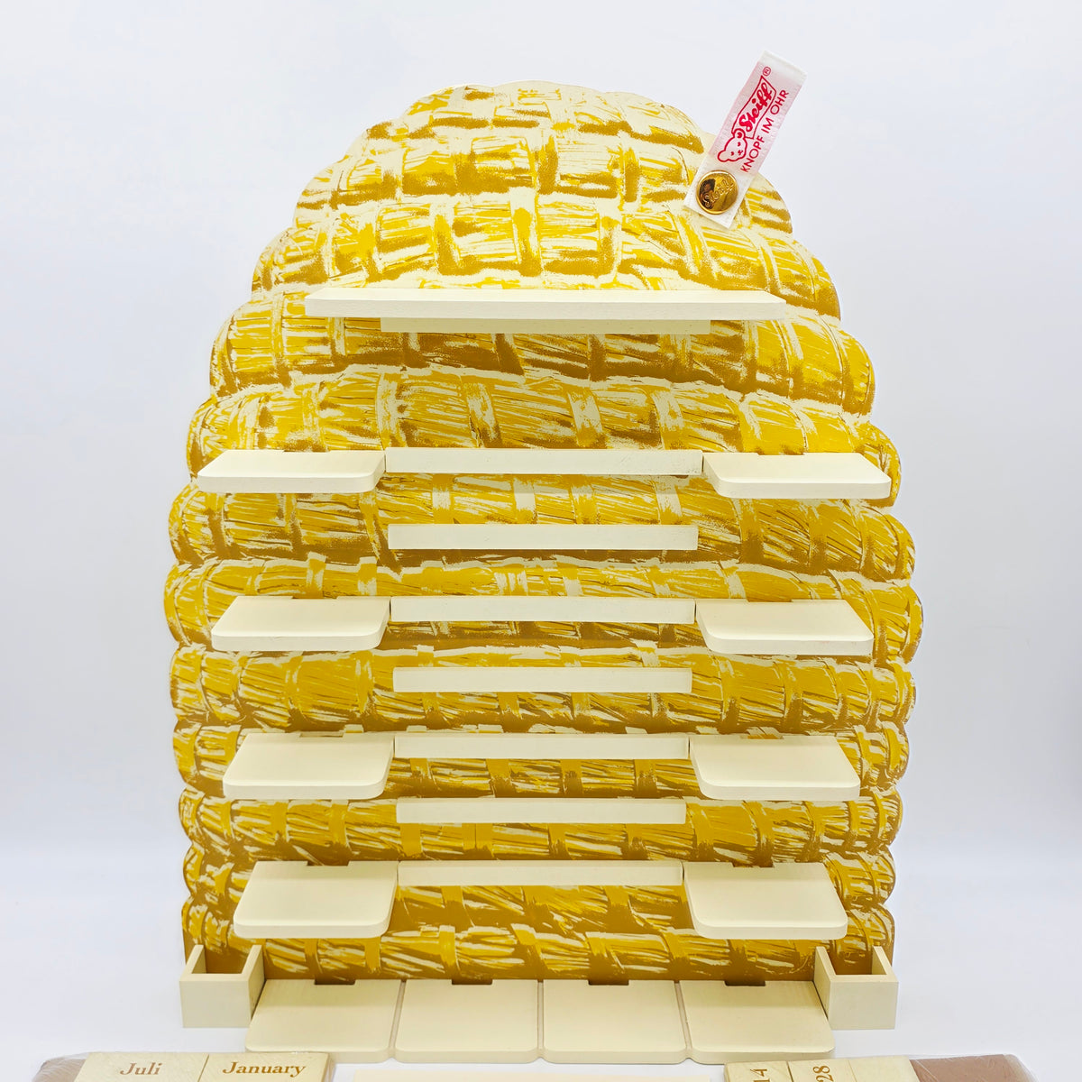 Steiff Ewiger Kalender Bienenstock 58 cm limitiert
