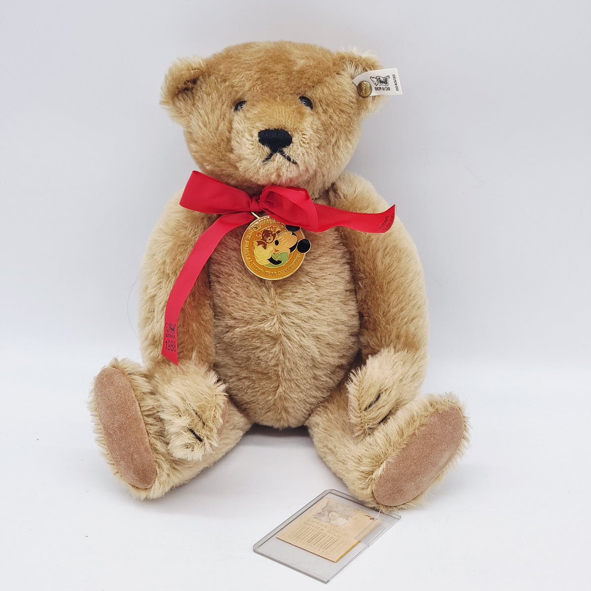 Steiff 0243/32 Teddybär 32 cm Disney Convention 1988