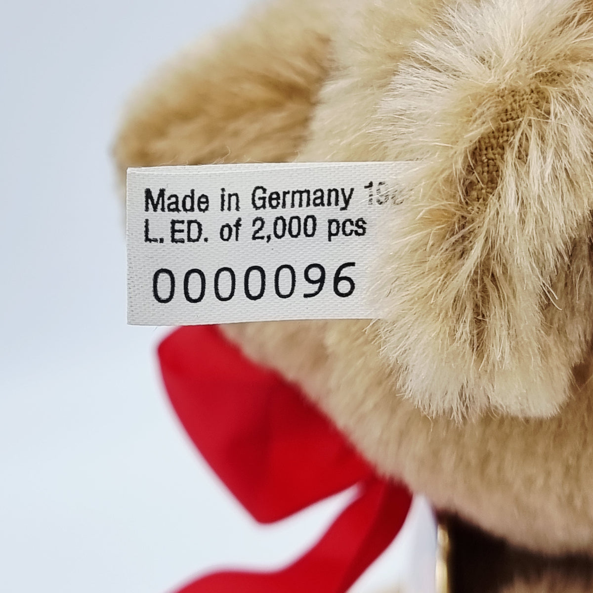 Steiff 0243/32 Teddybär 32 cm Disney Convention 1988