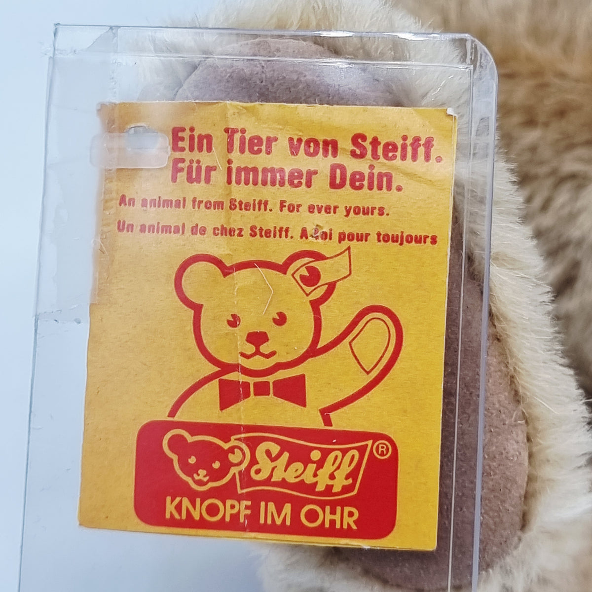 Steiff 0243/32 Teddybär 32 cm Disney Convention 1988