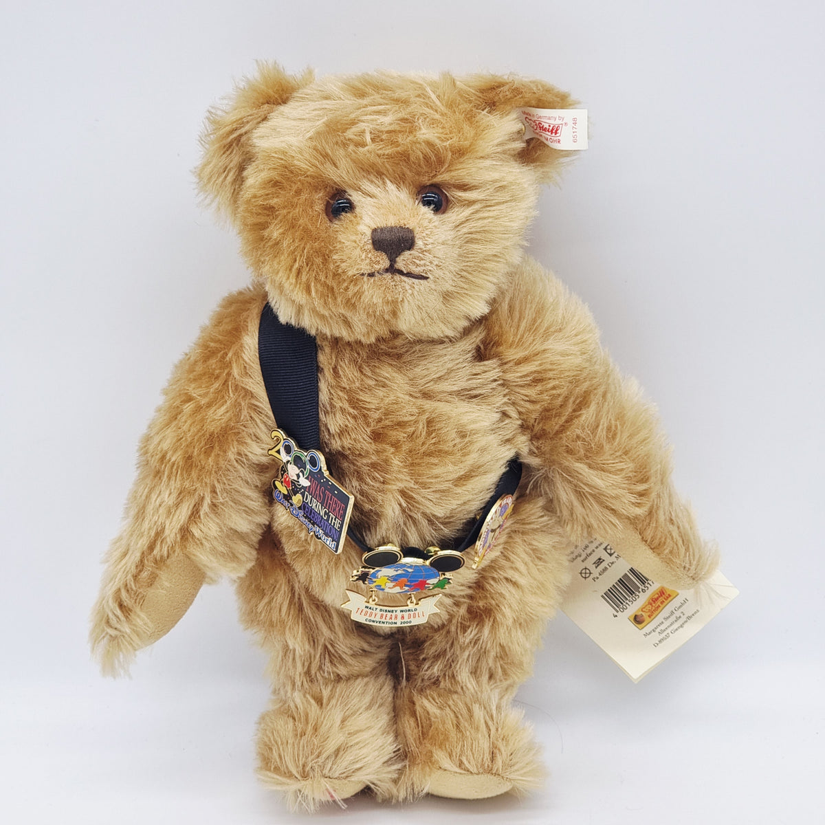 Steiff 651748 Theodore P. Trader Teddybär 32 cm Disney Convention 2000