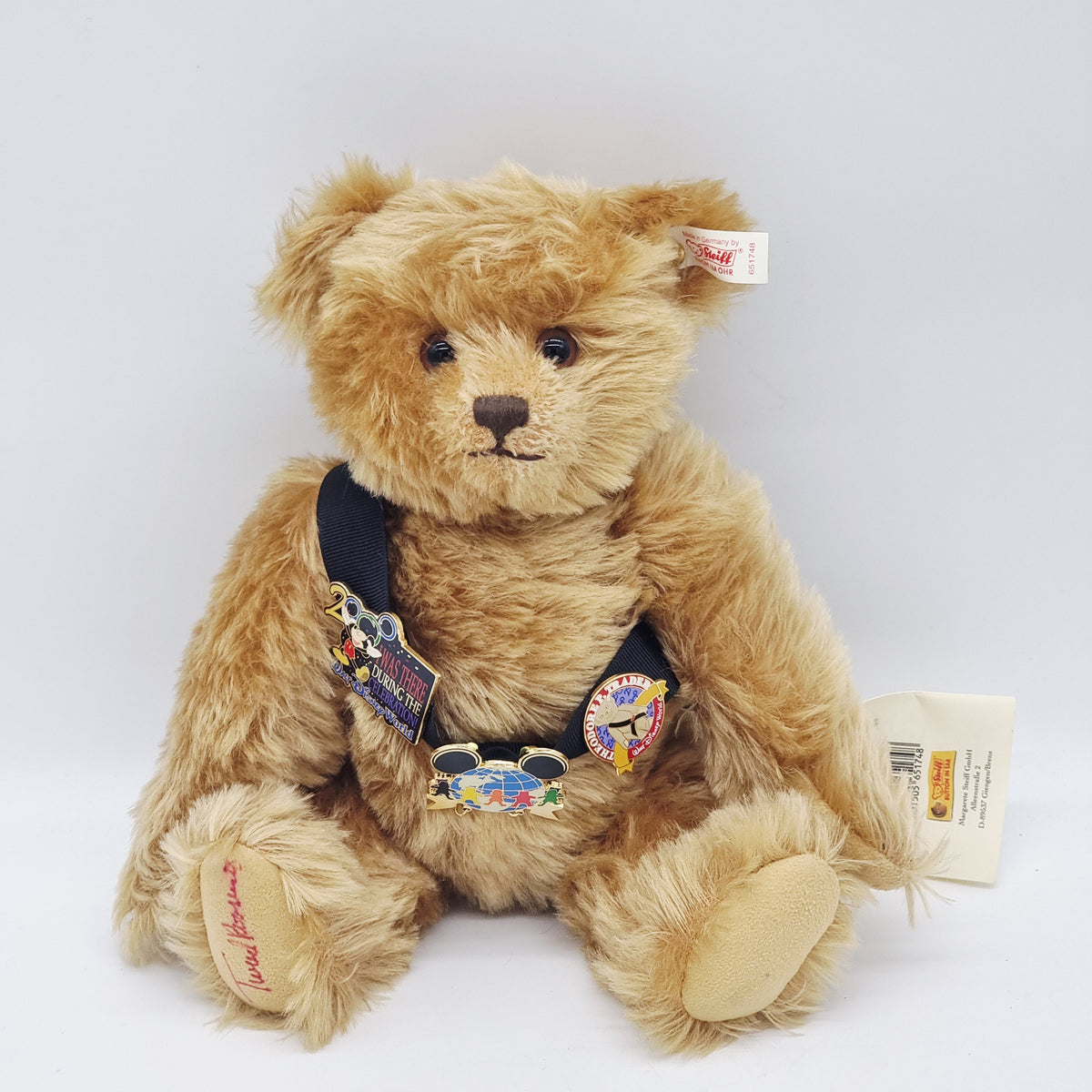 Steiff 651748 Theodore P. Trader Teddybär 32 cm Disney Convention 2000