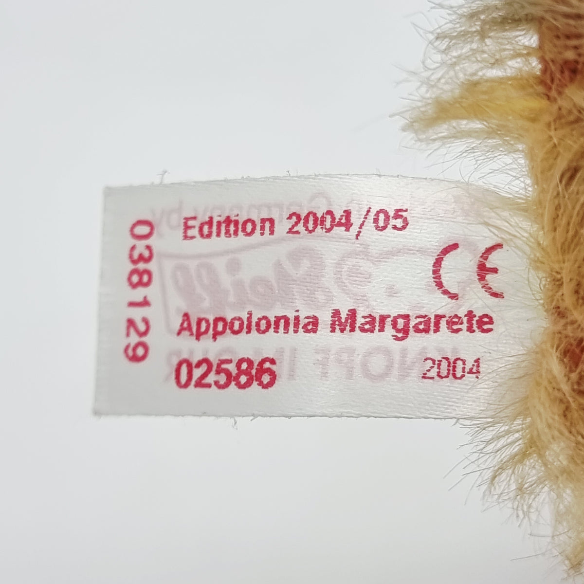 Steiff 038129 Appolonia Margarte Teddybär 2004