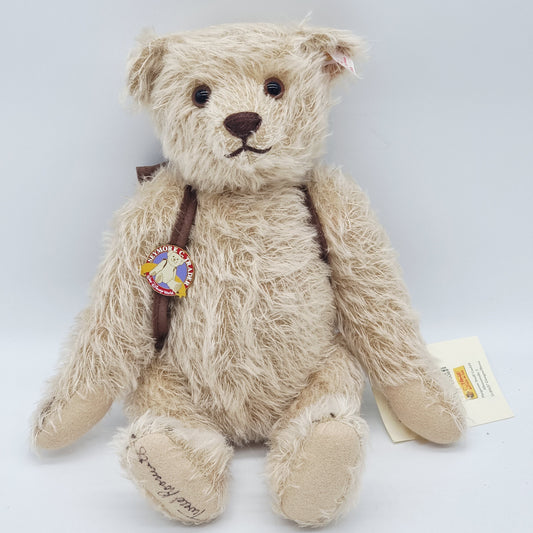 Steiff 680069 Seymore C. Trader Teddybär Disney Convention 2001 beige 32 cm