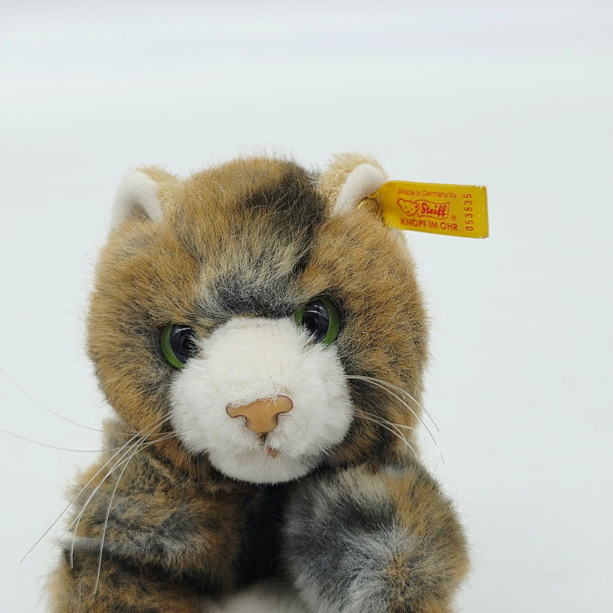 Steiff 053535 Minka Katze braun gefleckt Webpelz