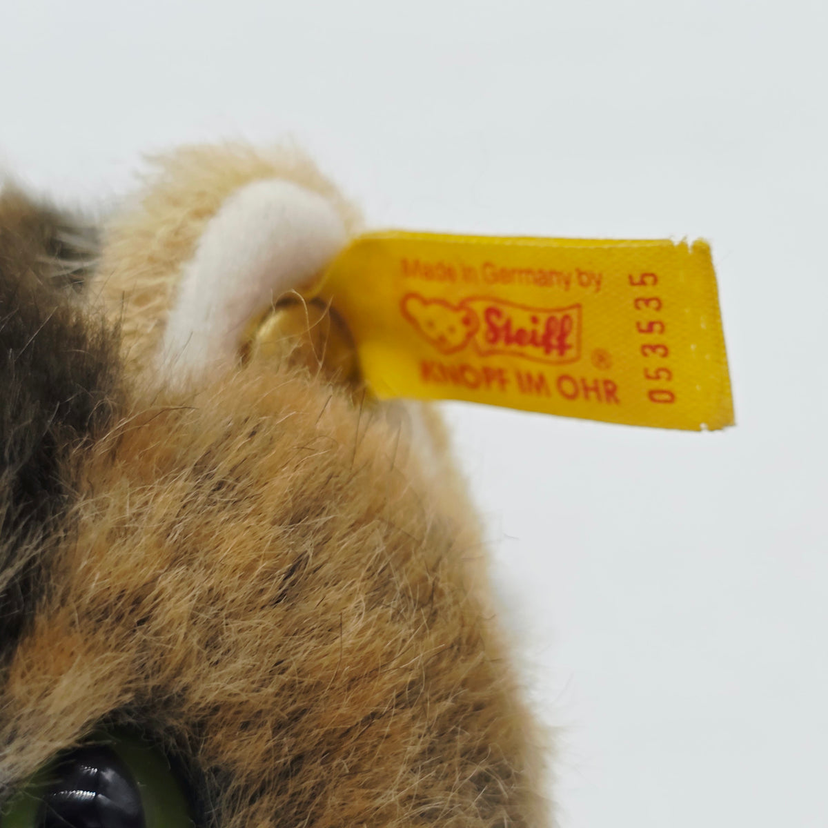 Steiff 053535 Minka Katze braun gefleckt Webpelz