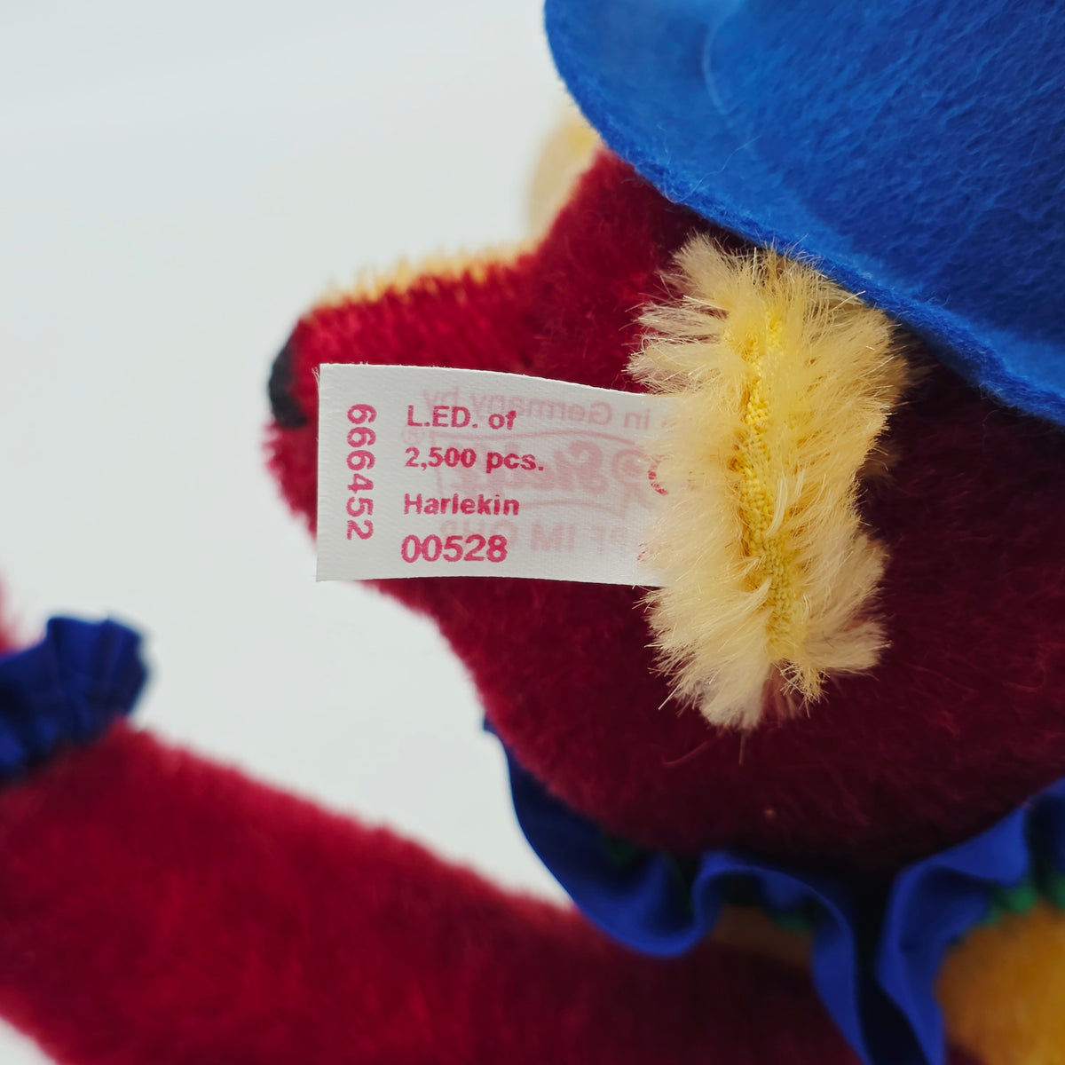 Steiff 666452 Harlekin Teddybär