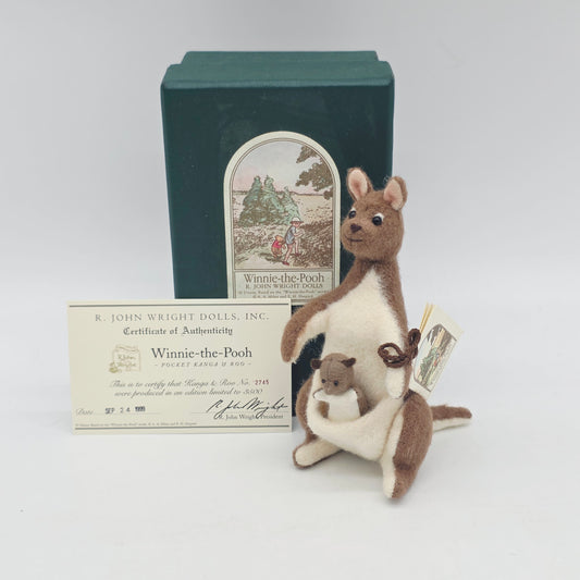 R. John Wright Pocket Kanga & Roo Winnie the Pooh