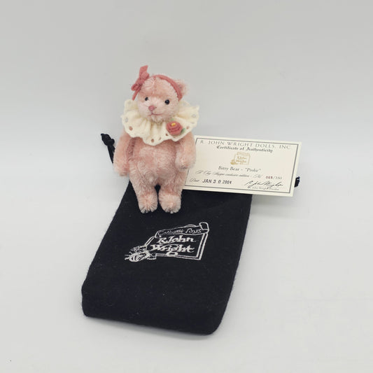 R. John Wright Bitty Bear Pinkie 9 cm Toy Shoppe Exclusive