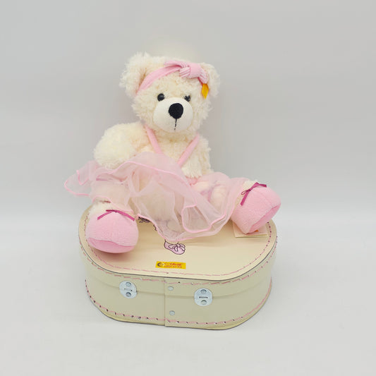 Steiff 111914 Teddybär Lotte Ballerina im Koffer 28 cm