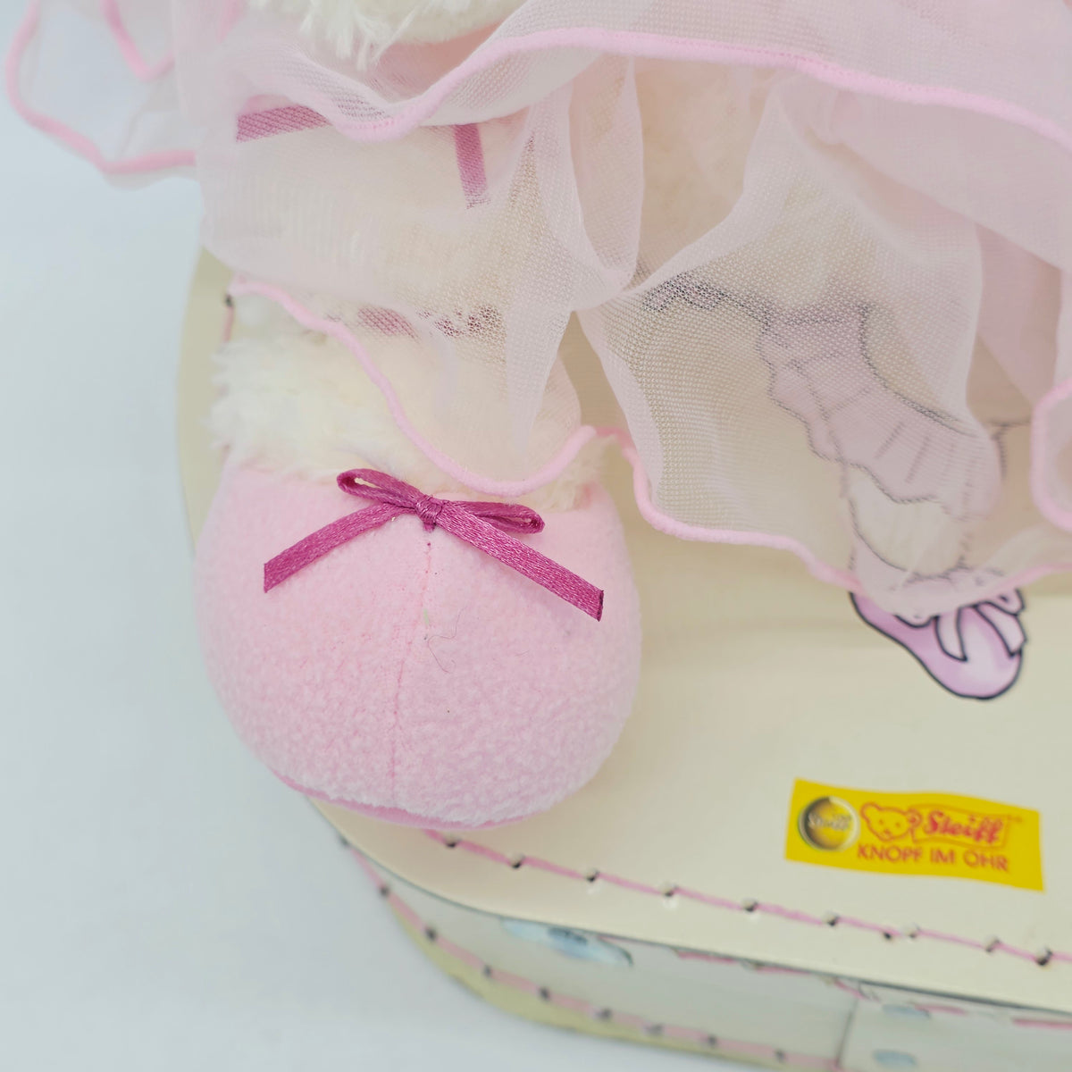 Steiff 111914 Teddybär Lotte Ballerina im Koffer 28 cm