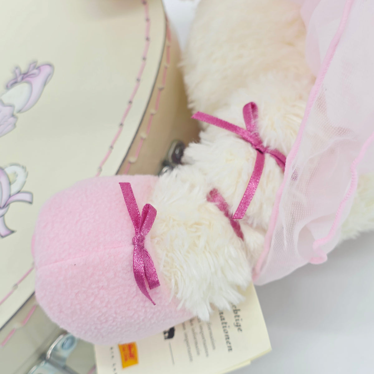 Steiff 111914 Teddybär Lotte Ballerina im Koffer 28 cm