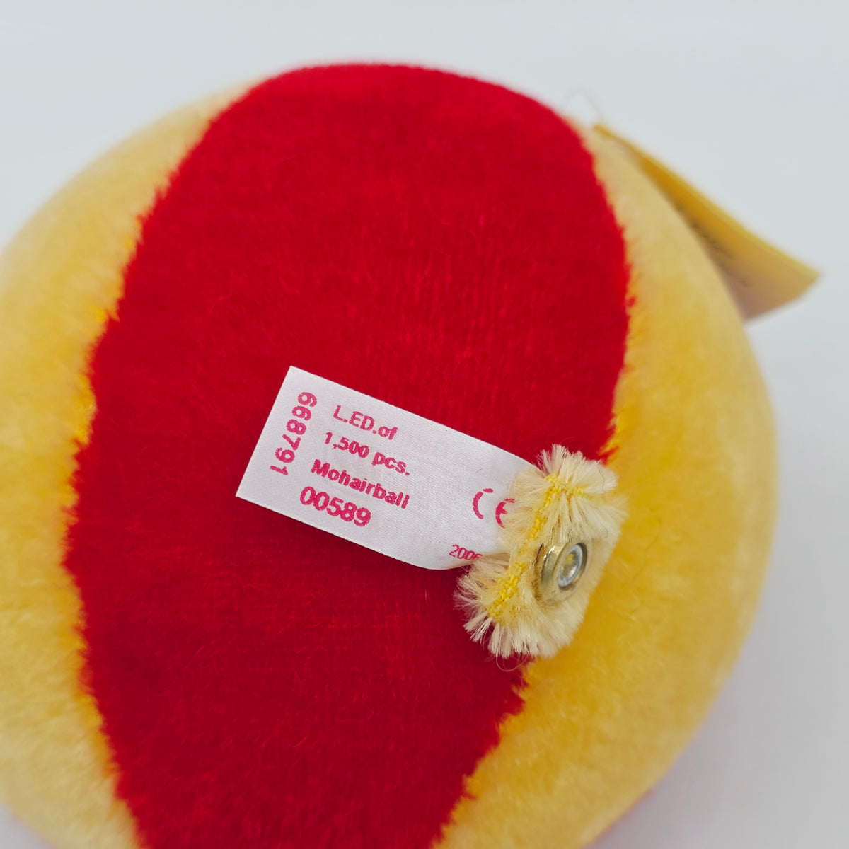 Steiff 668791 Ball 13 cm Mohair