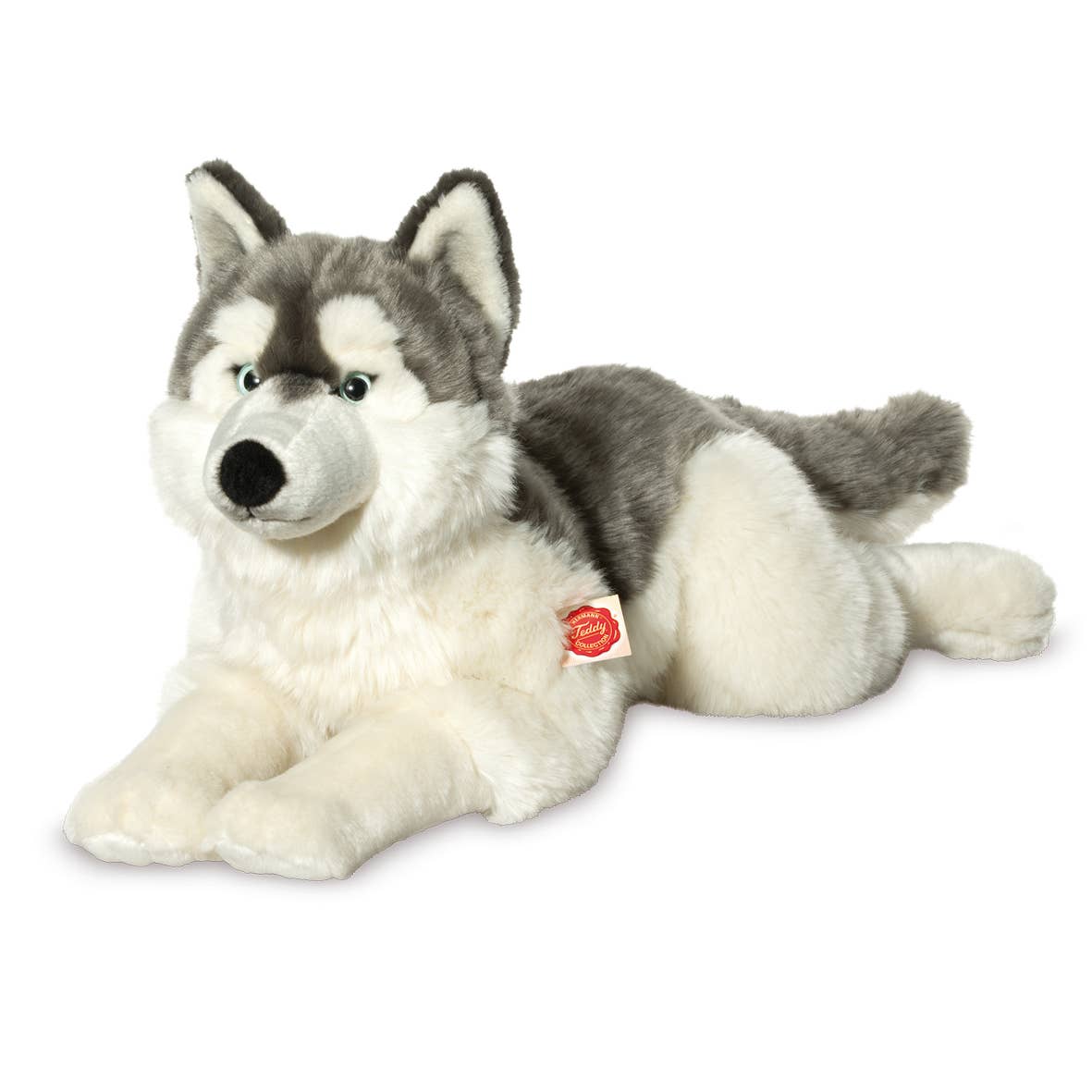 Husky liegend 60 cm - Plüschtier - Stofftier